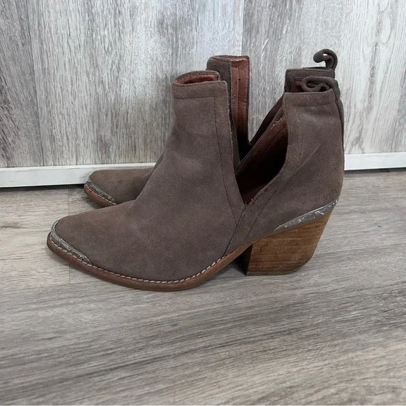 Jeffrey Campbell Cromwell Cowboy Boot Womens 6 Western Festival Rodeo Metal Tip - Picture 2 of 12